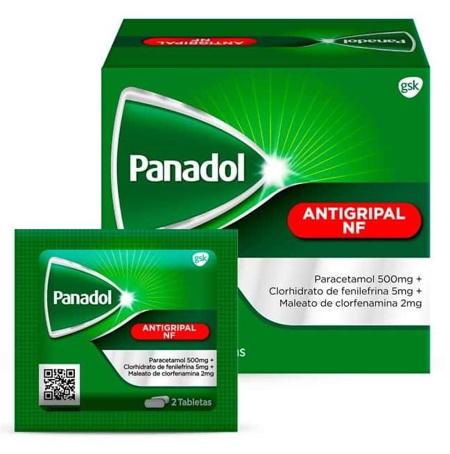 PANADOL ANTIGRIPAL SOBRES*2 TABLETAS